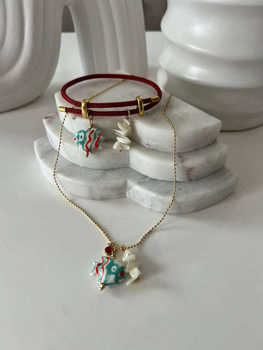 Dainty Fishies Necklace